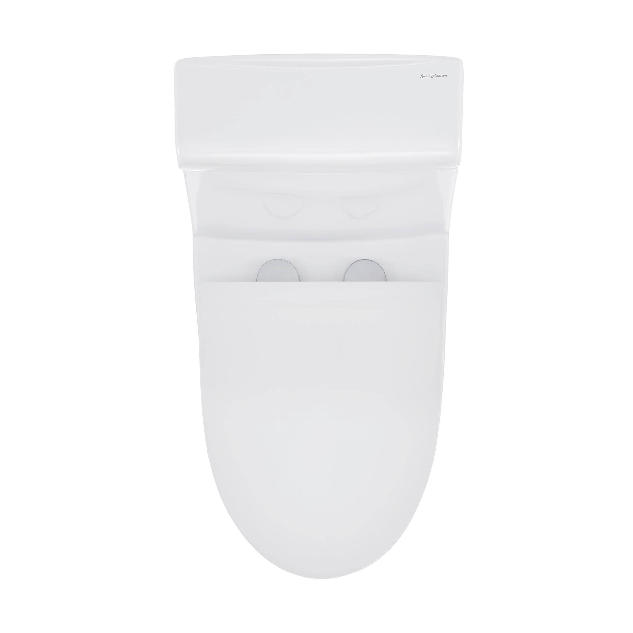 Glossy White / Dual Touchless Left