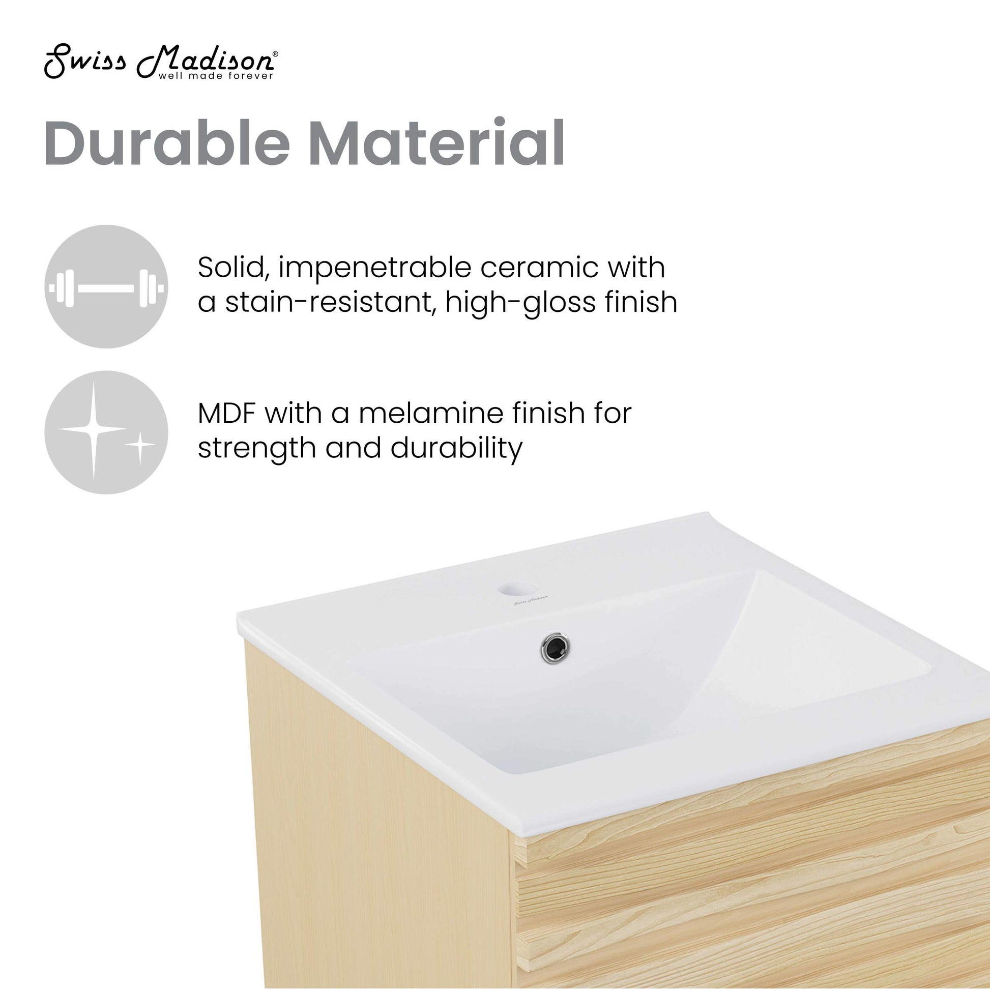 Natural Oak / White
