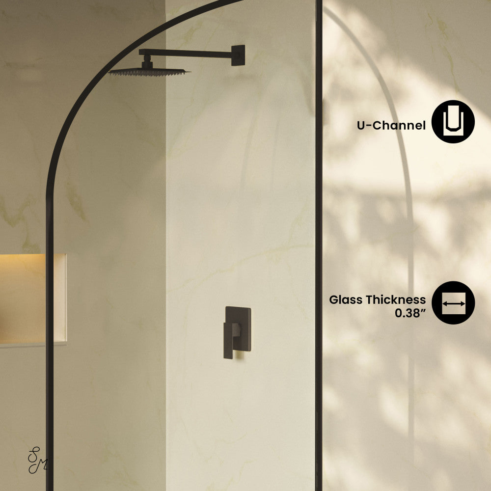 Matte Black / Shower Door