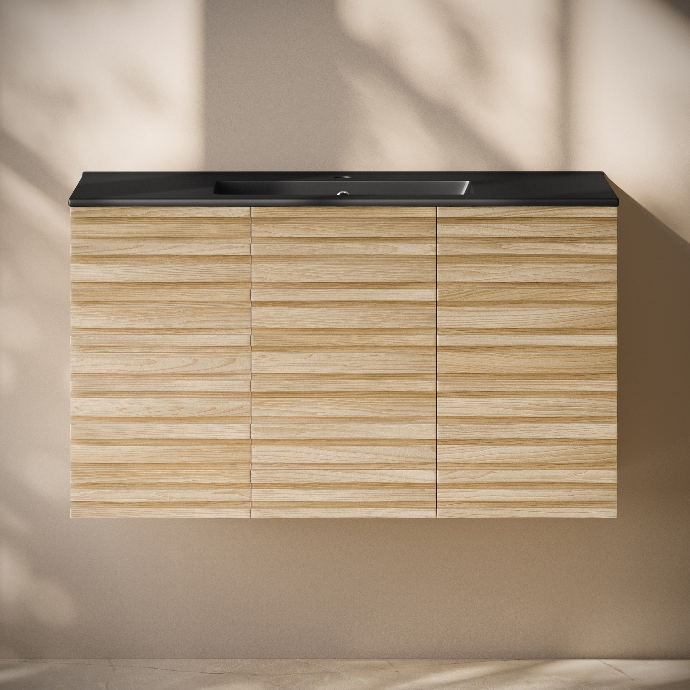 Natural Oak / Black / 1-Hole