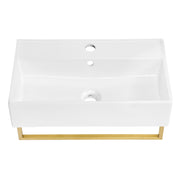 Glossy White / Gold