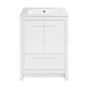 White / White / 1-Hole