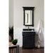 Antique Black / Carrara White - 3 Faucet Holes