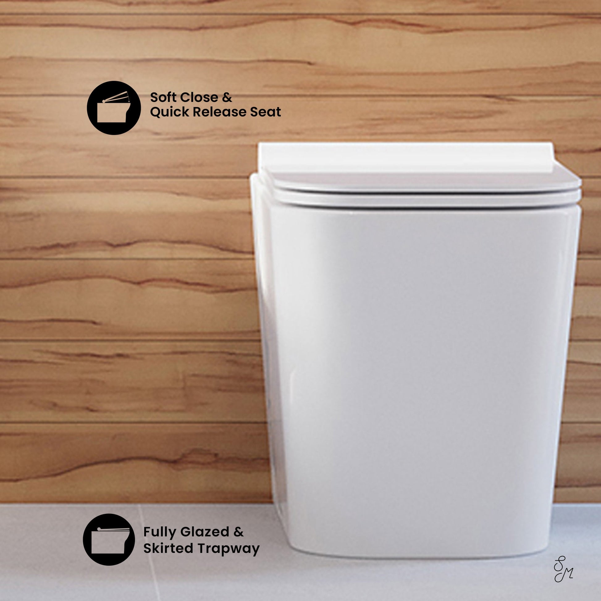 Glossy White / White / Bowl Only