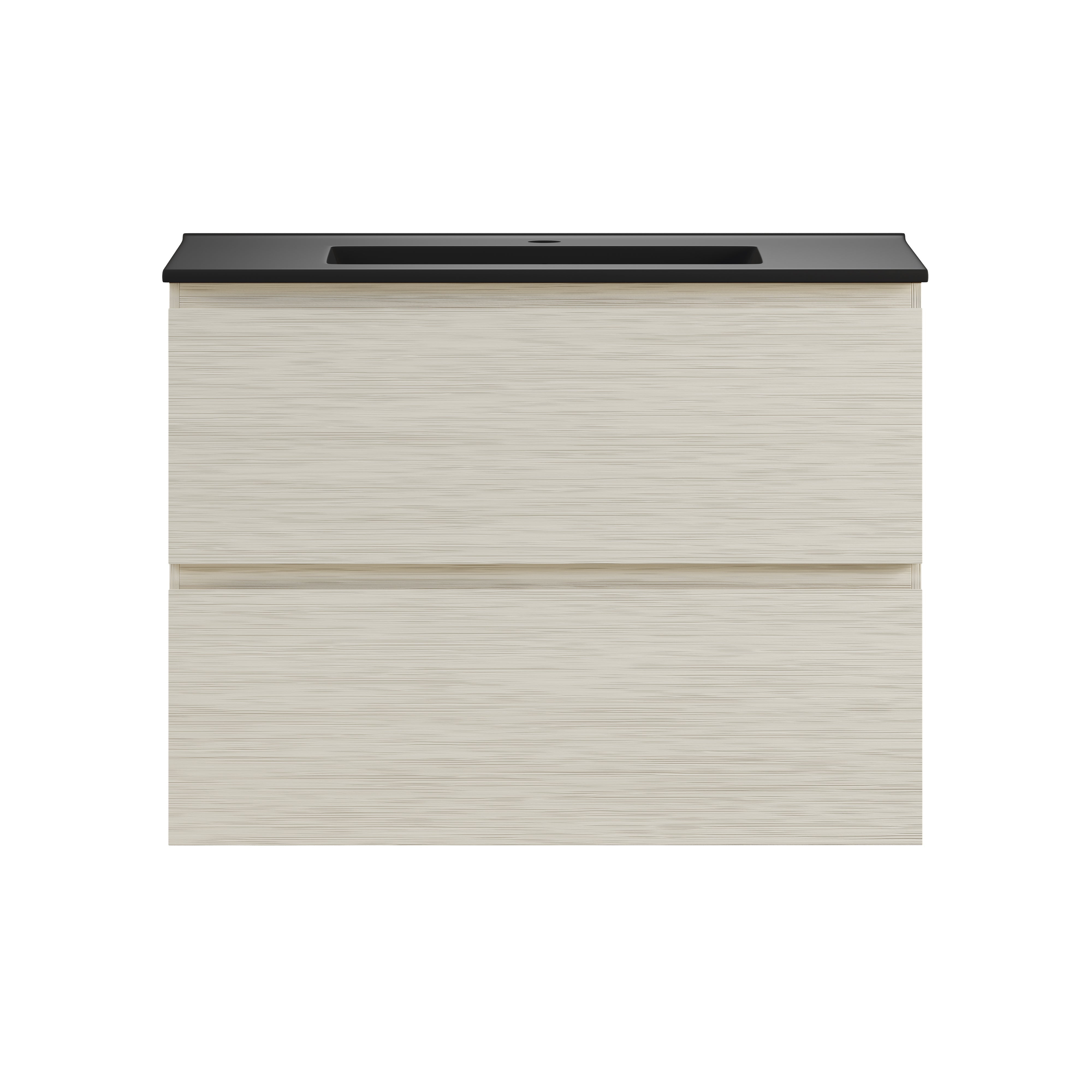 White Oak / Matte Black / 1-Hole