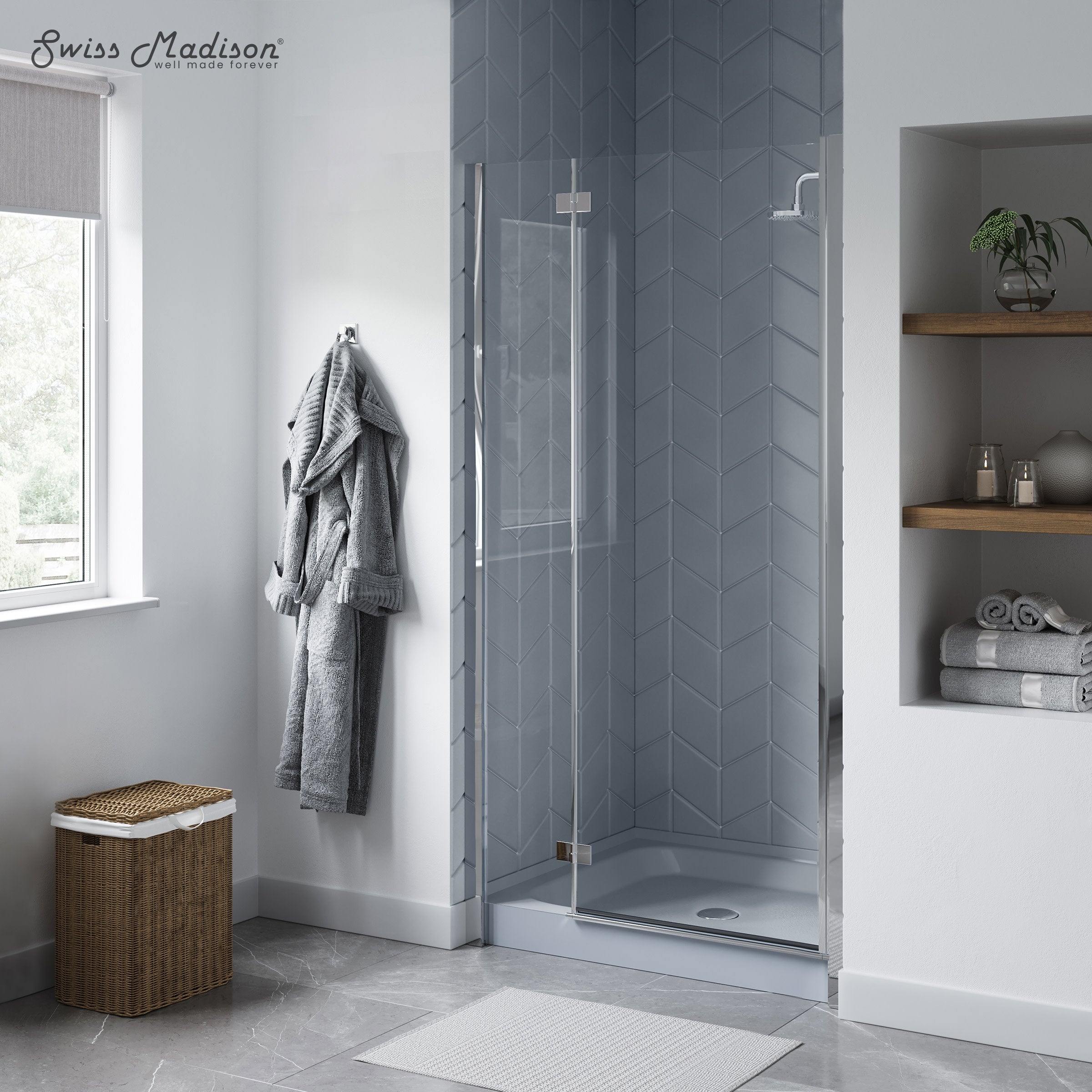 Glossy Gray / Center