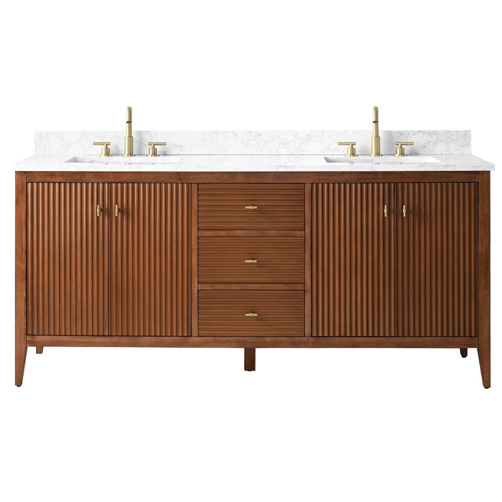 Linear Walnut / Golden Brushed