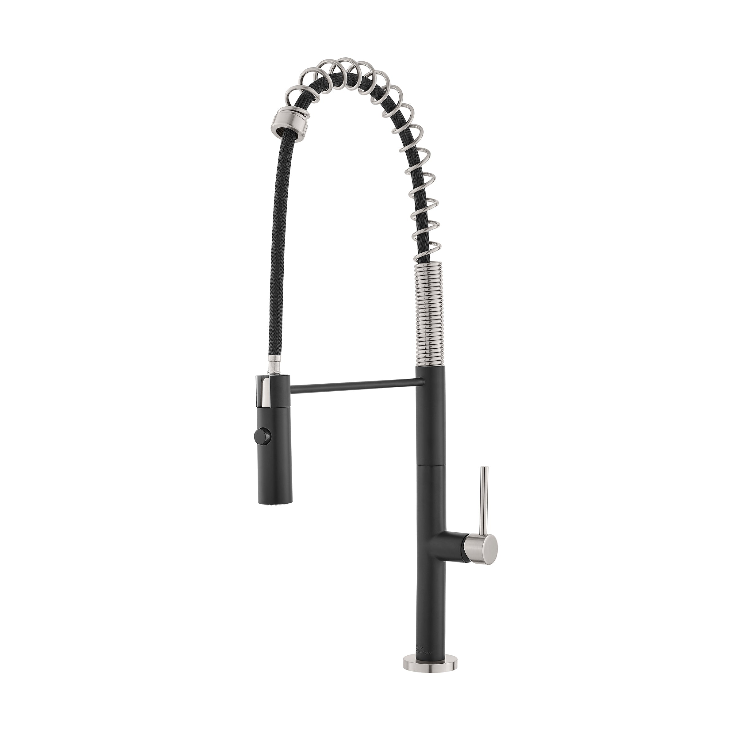 Brushed Nickel and Black