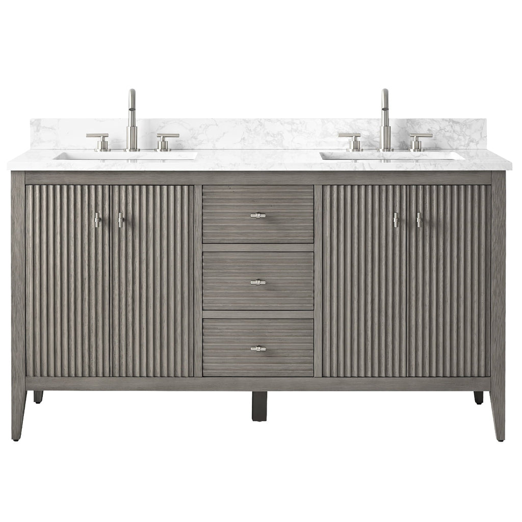 Linear Driftwood Gray / Brushed Nickel
