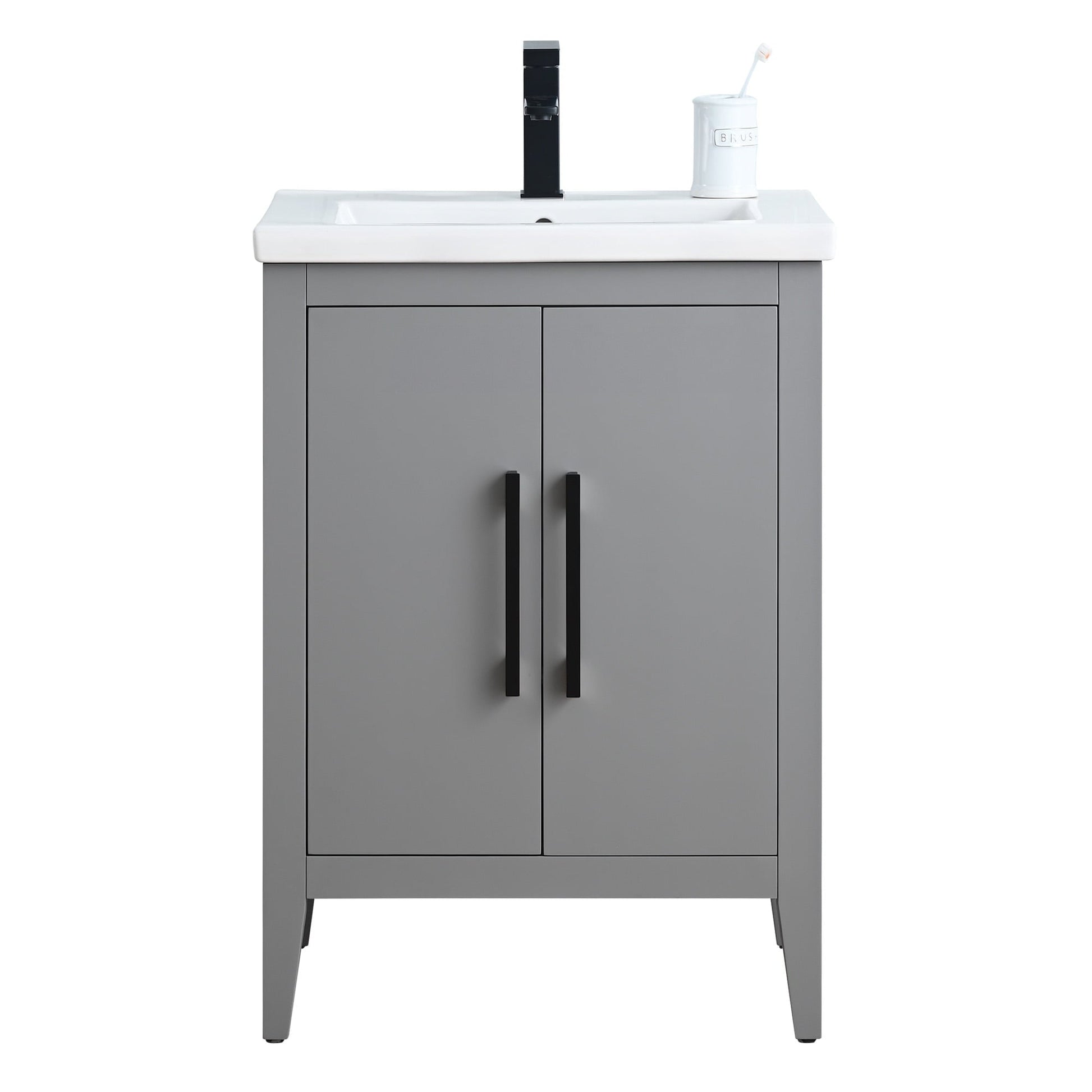 Cashmere Gray / Matte Black