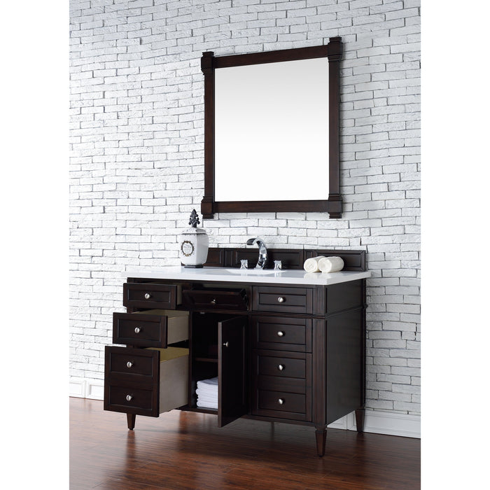 Burnished Mahogany / White Zeus - 3 Faucet Holes