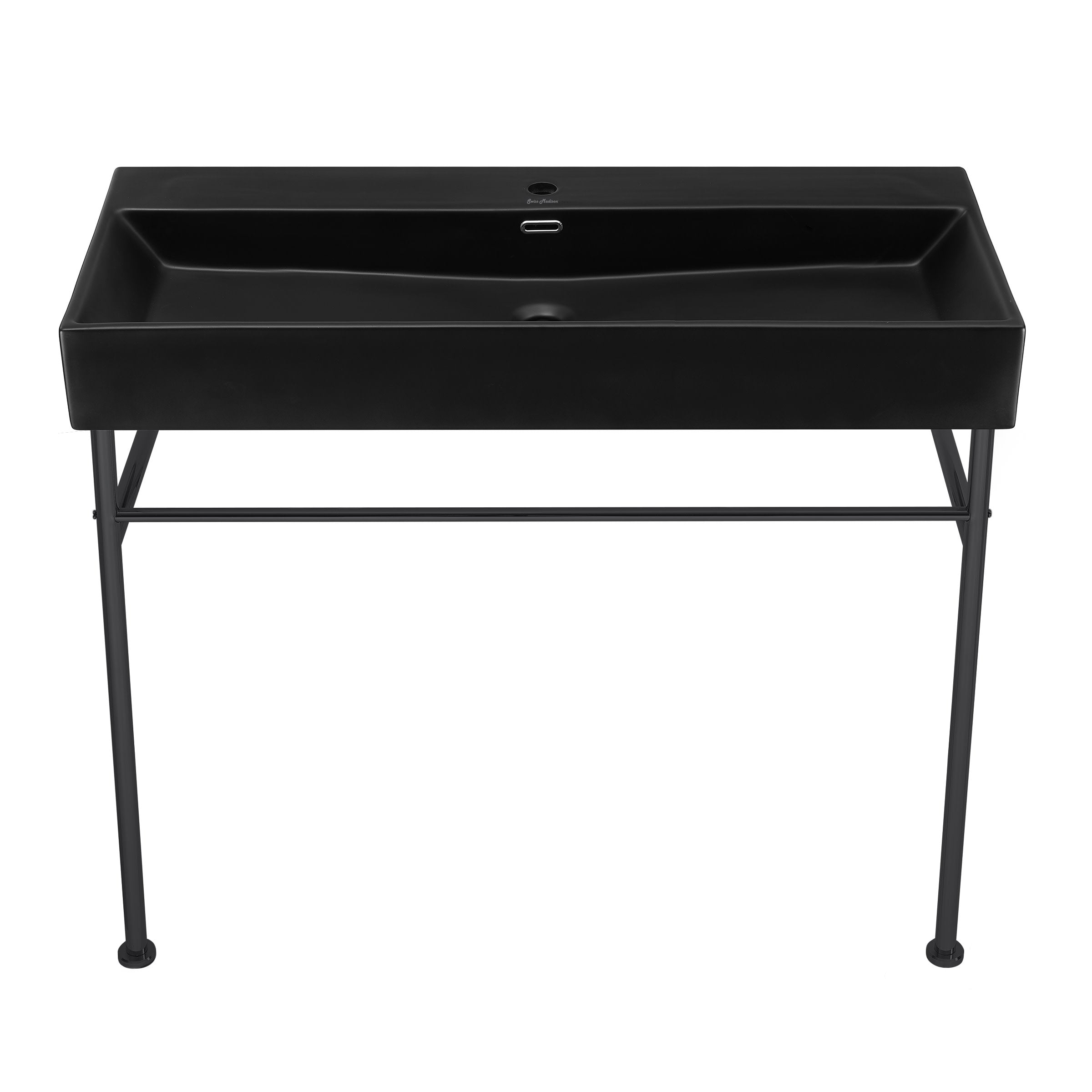 Black / Matte Black / 1-Hole