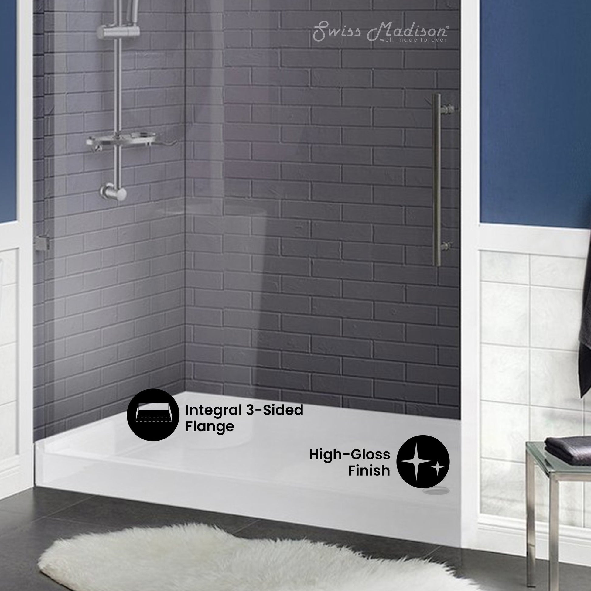 Glossy White / Right