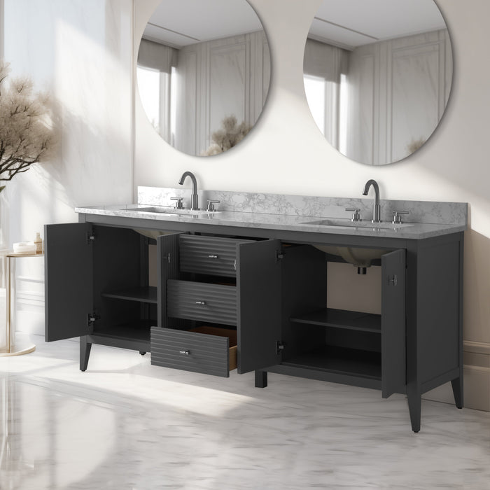 Linear Cashmere Gray / Brushed Nickel