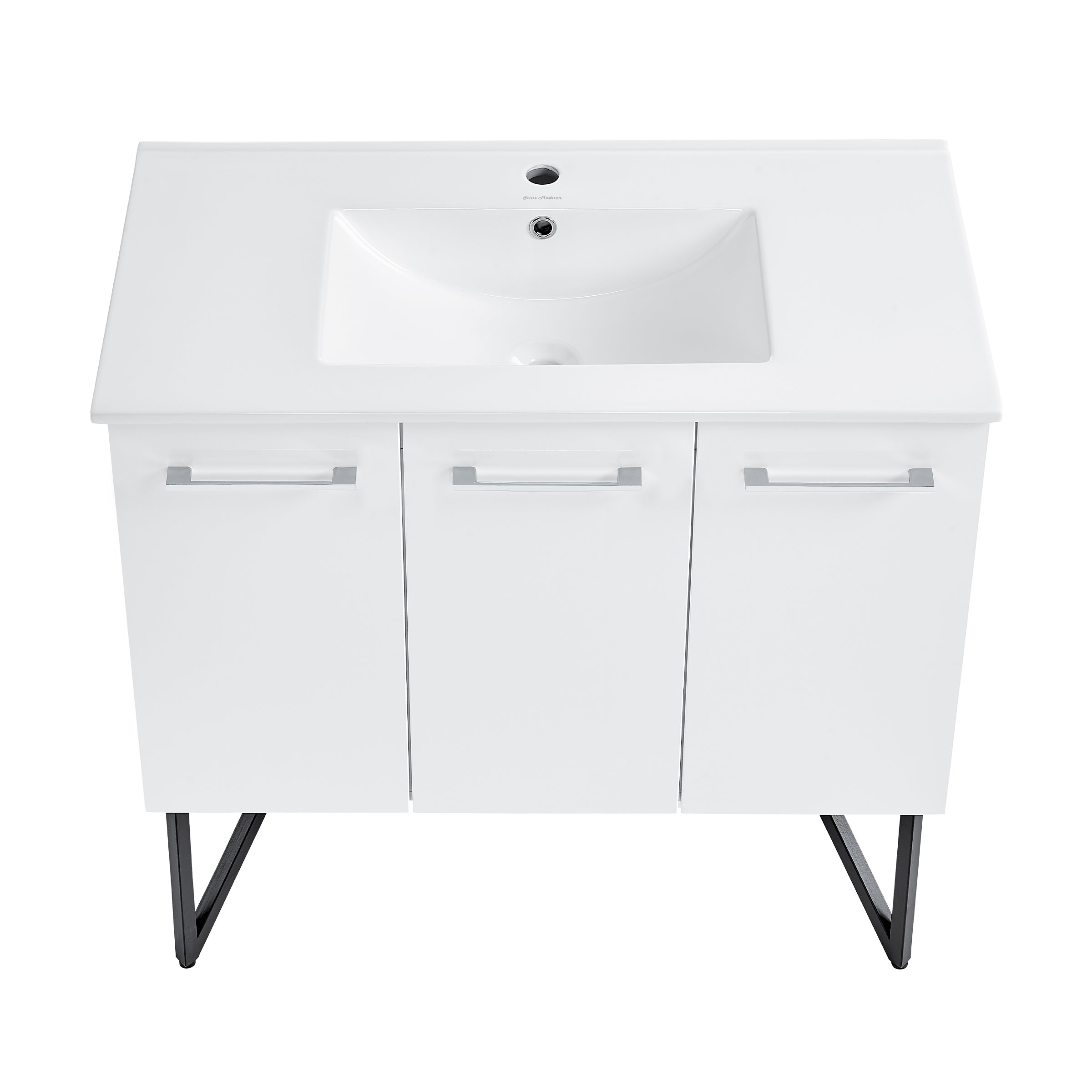 White / White / 1-Hole