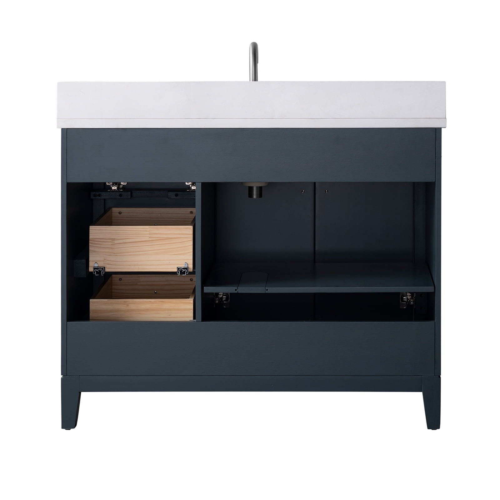 Linear Vintage Spruce Blue / Brushed Nickel