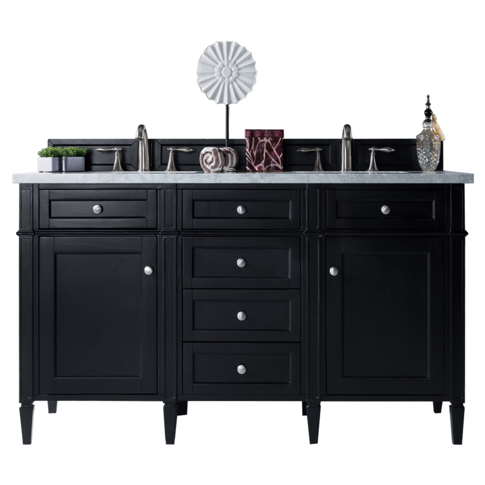 Black Onyx / Eternal Jasmine Pearl - 3 Faucet Holes