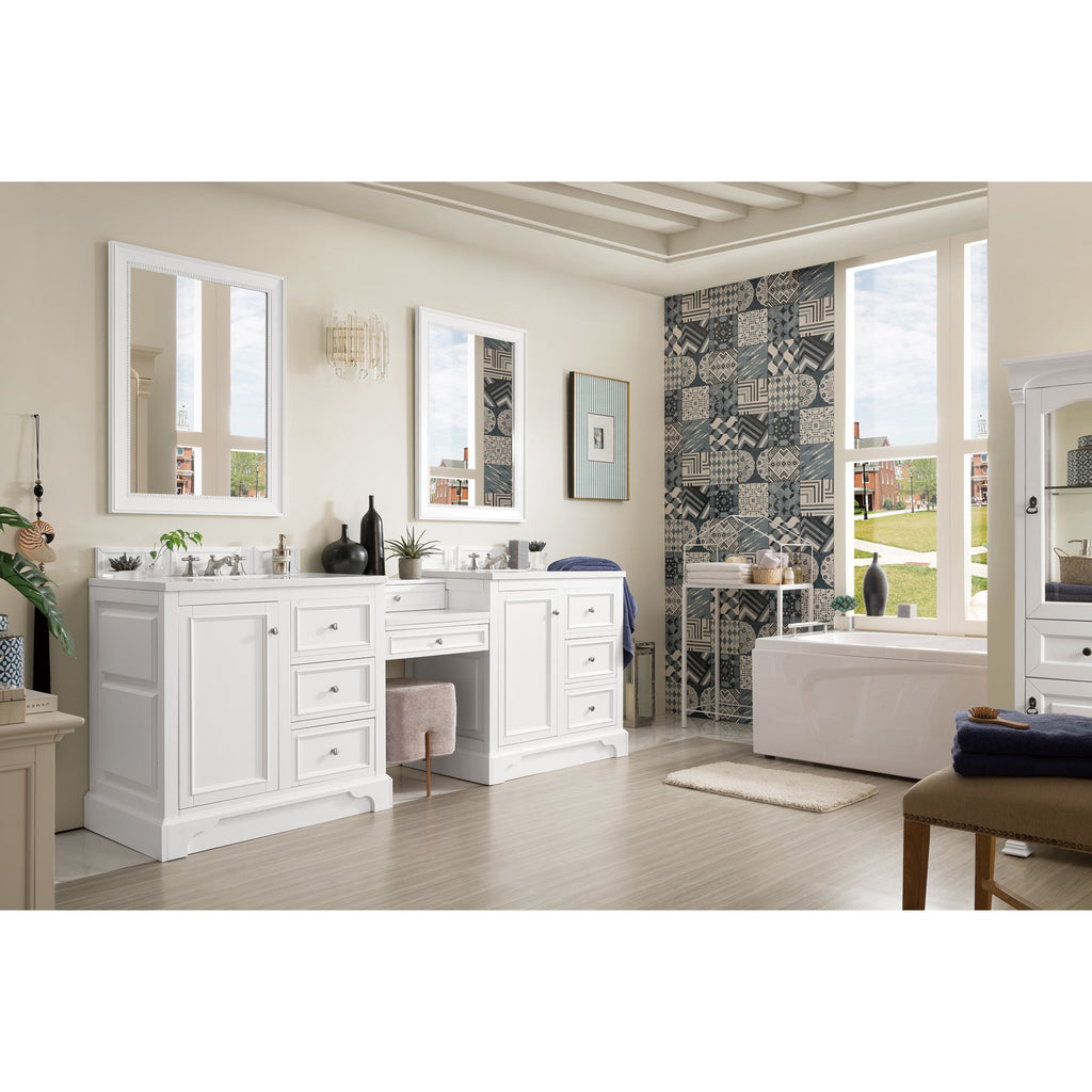 Bright White / White Zeus - 3 Faucet Holes