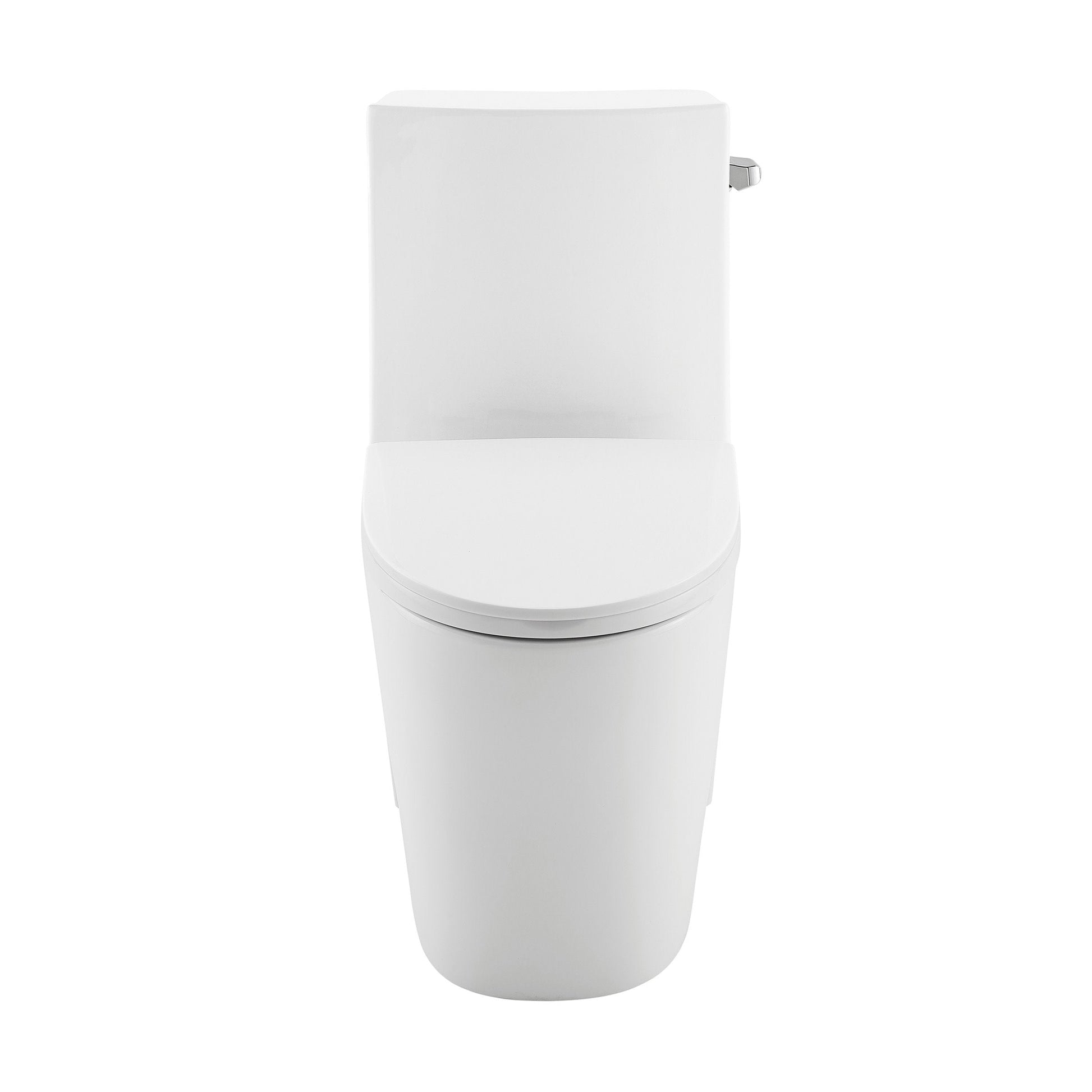 Glossy White / Single - Right / Chrome