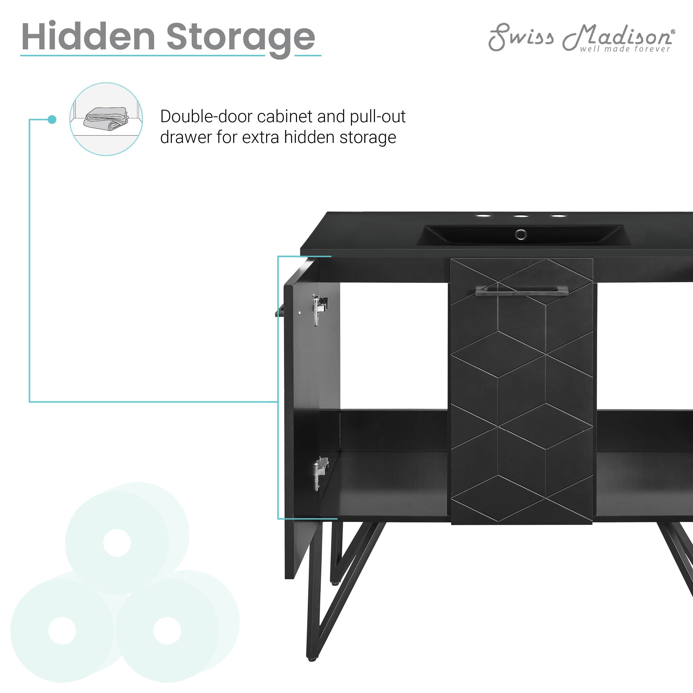Phantom Black / Matte Black / 3-Hole