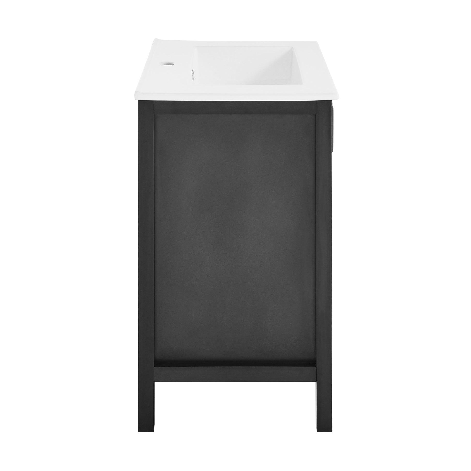 Matte Black / White / 1-Hole