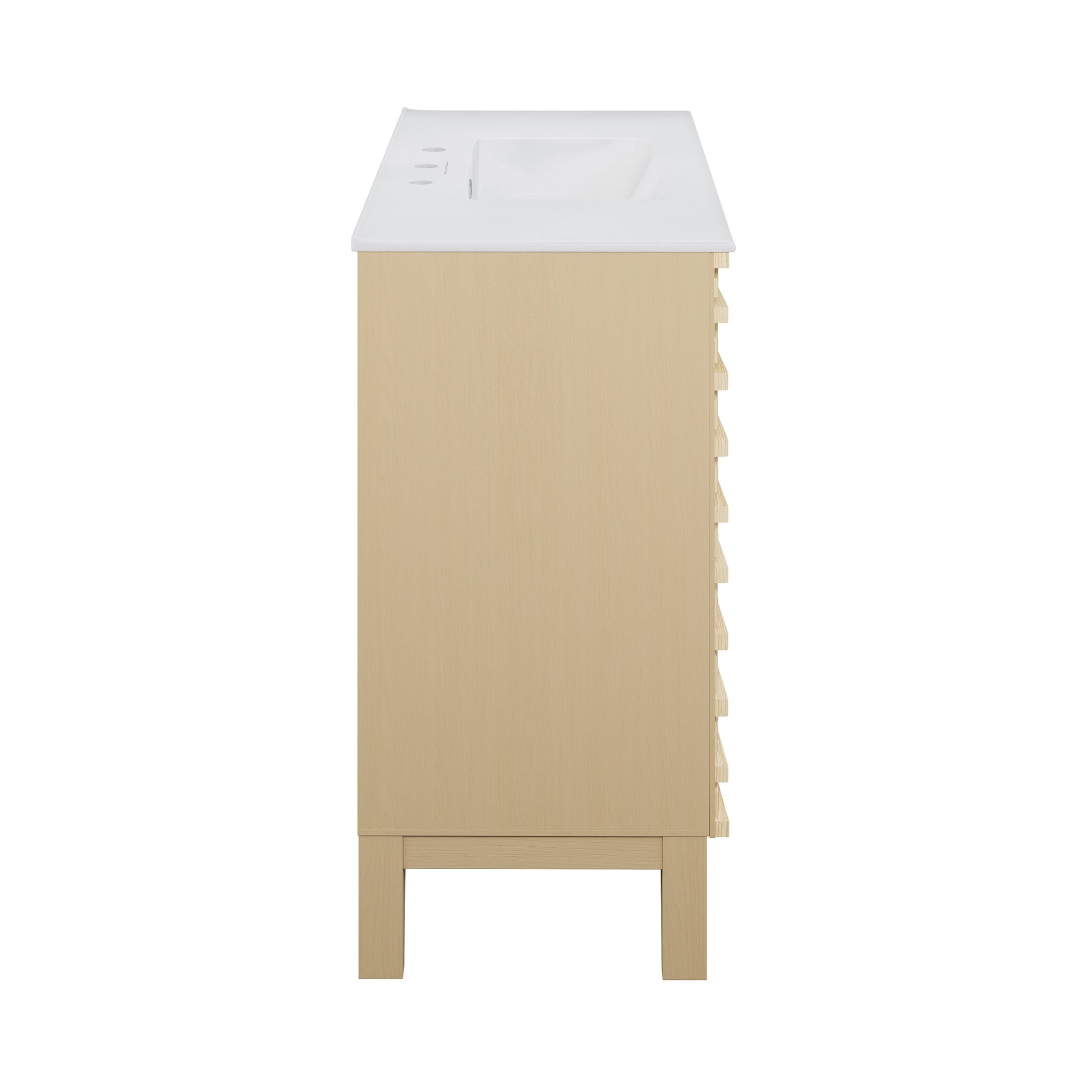 Natural Oak / White / 3-Hole
