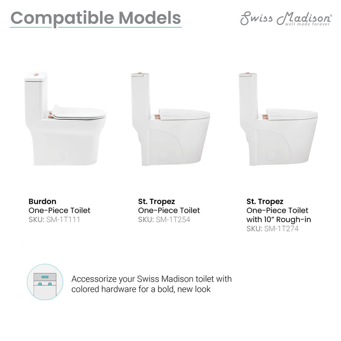 Brushed Rose Gold / Elongated Oval / SM-1T254