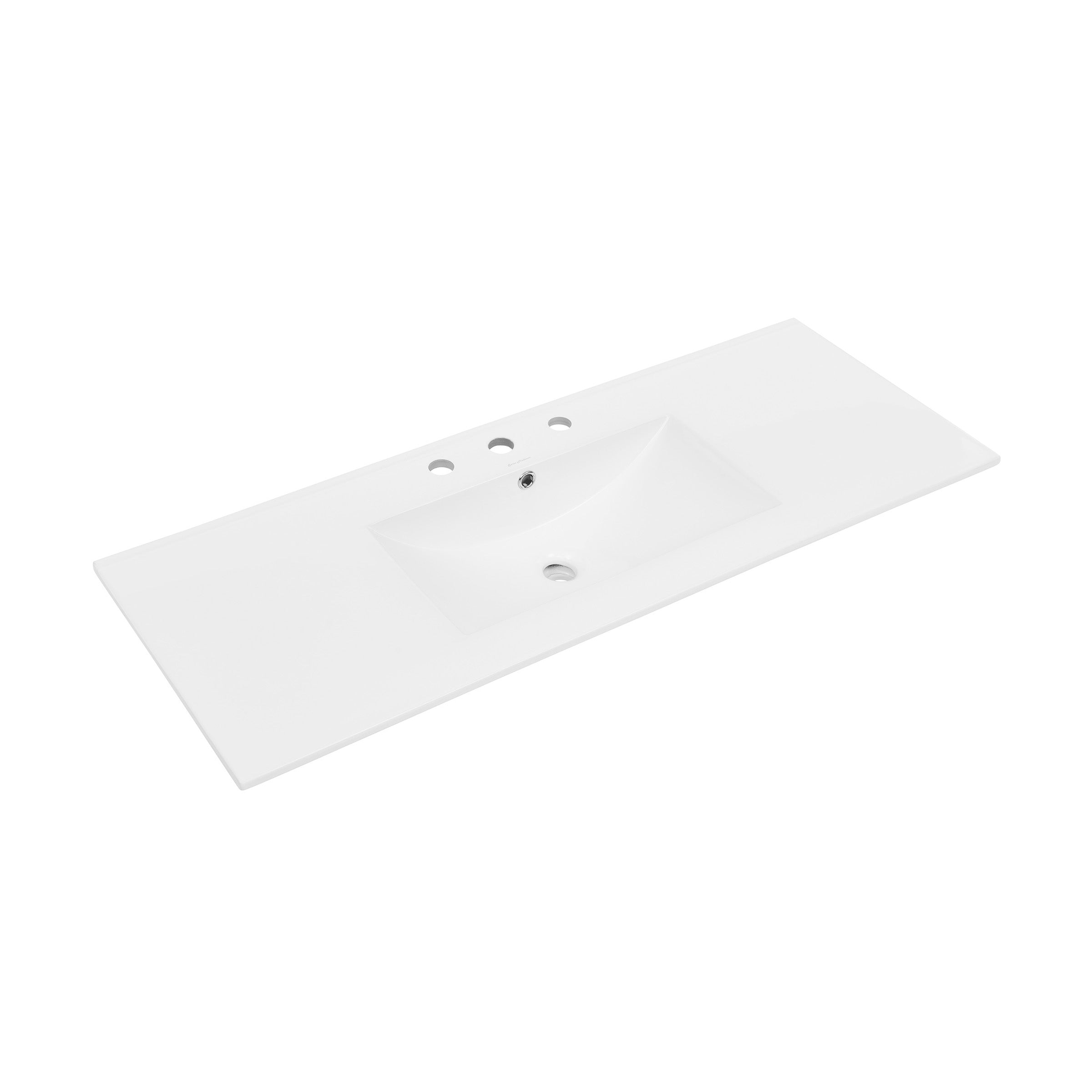 Glossy White / 3-Hole