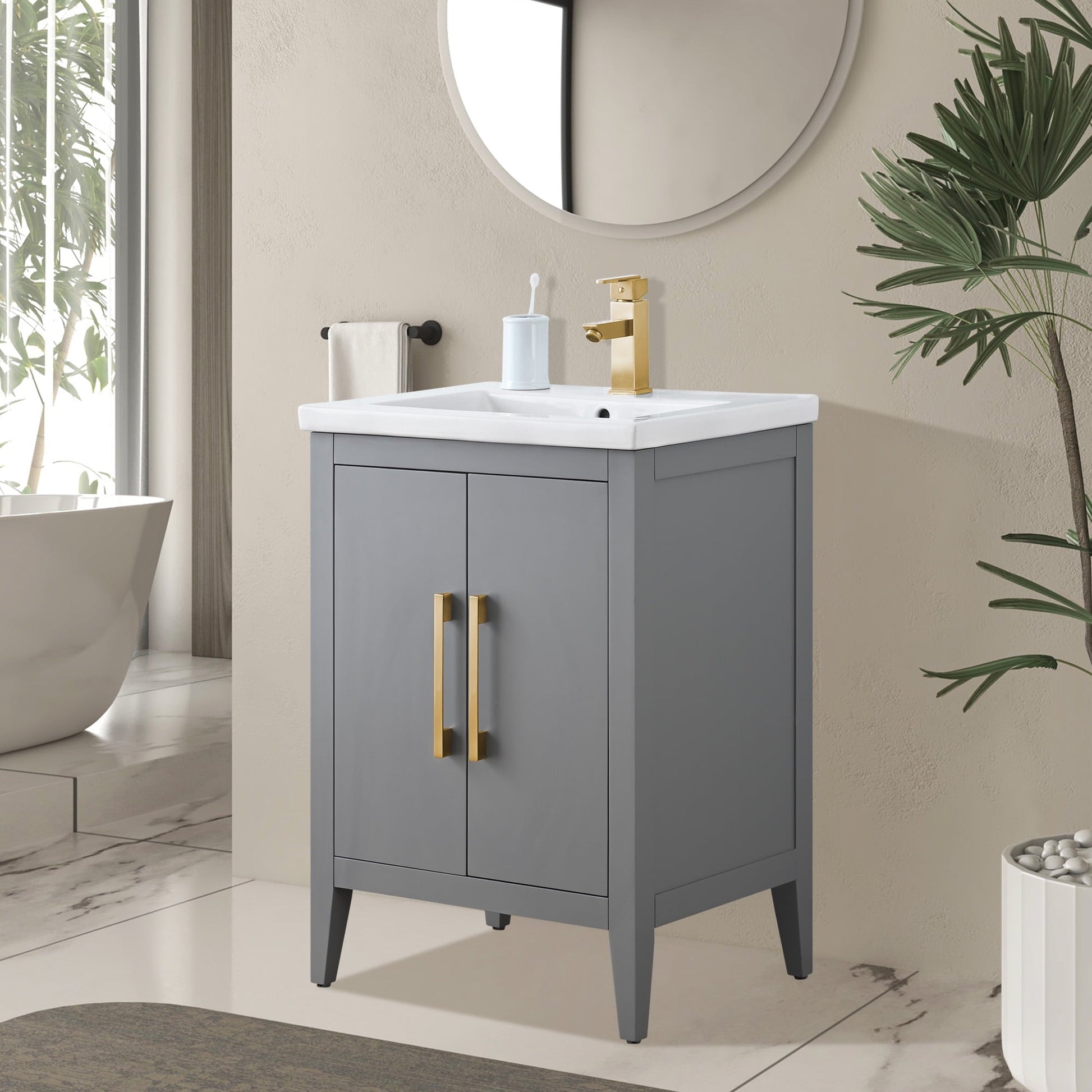 Cashmere Gray / Golden Brushed