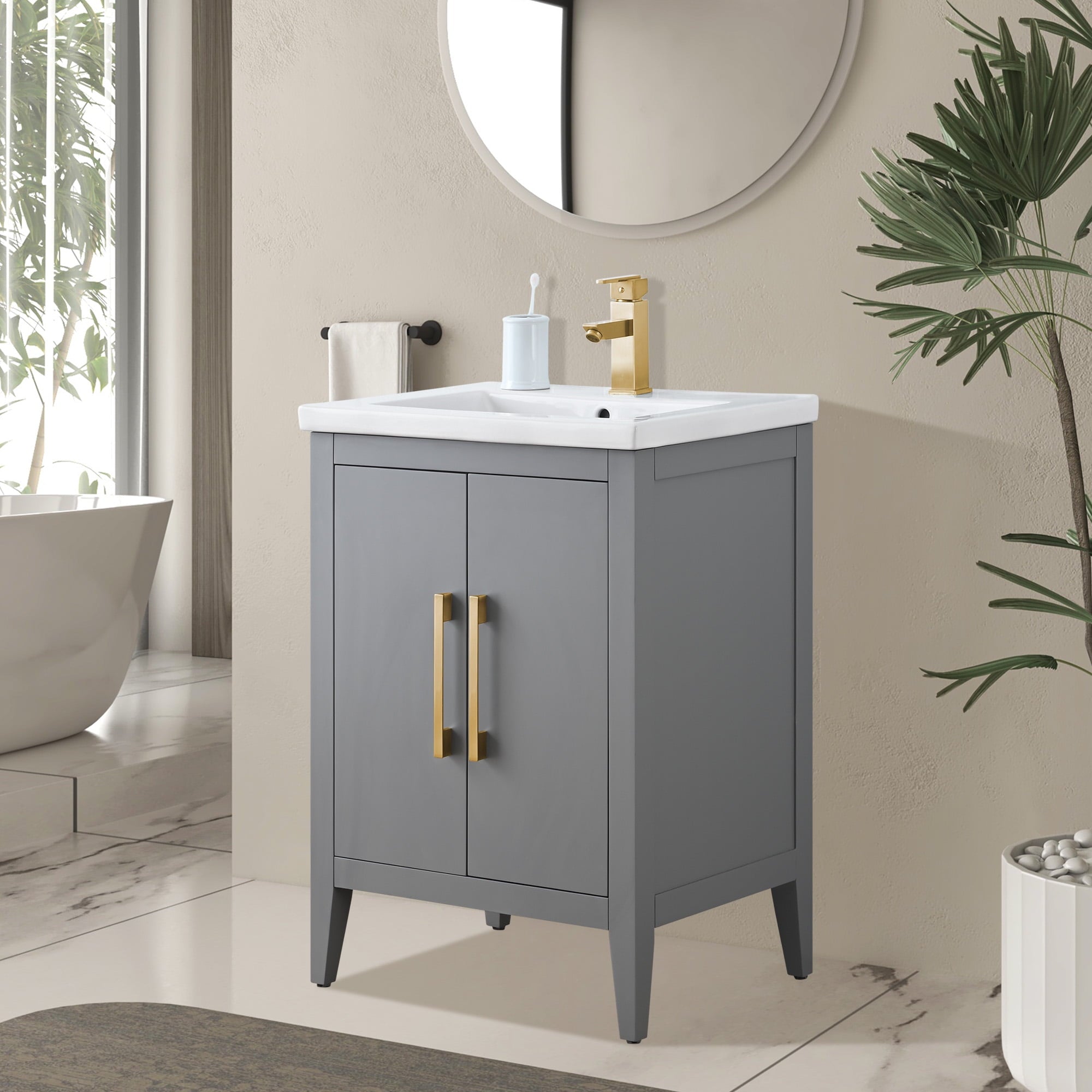 Cashmere Gray / Golden Brushed