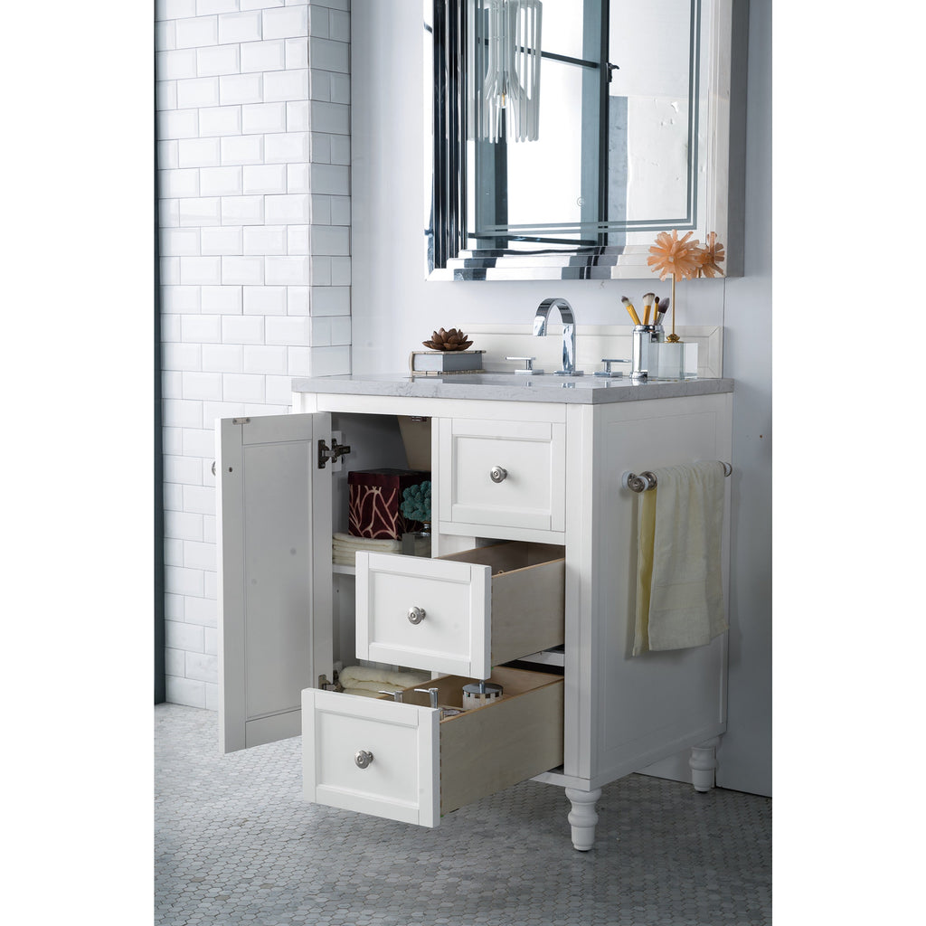 Bright White / Eternal Jasmine Pearl - 3 Faucet Holes