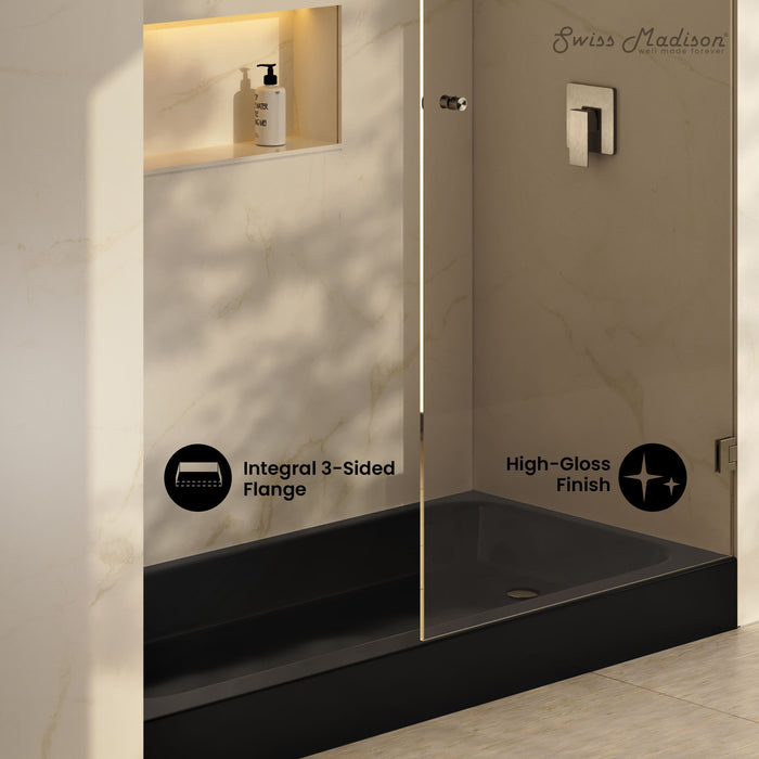 Glossy Black / Right