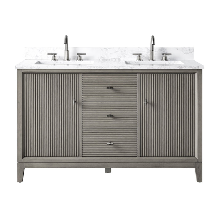 Linear Driftwood Gray / Golden Brushed