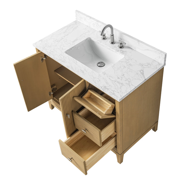 Linear Natural Oak / Brushed Nickel