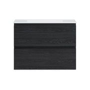 Black Oak / Glossy White / 1-Hole