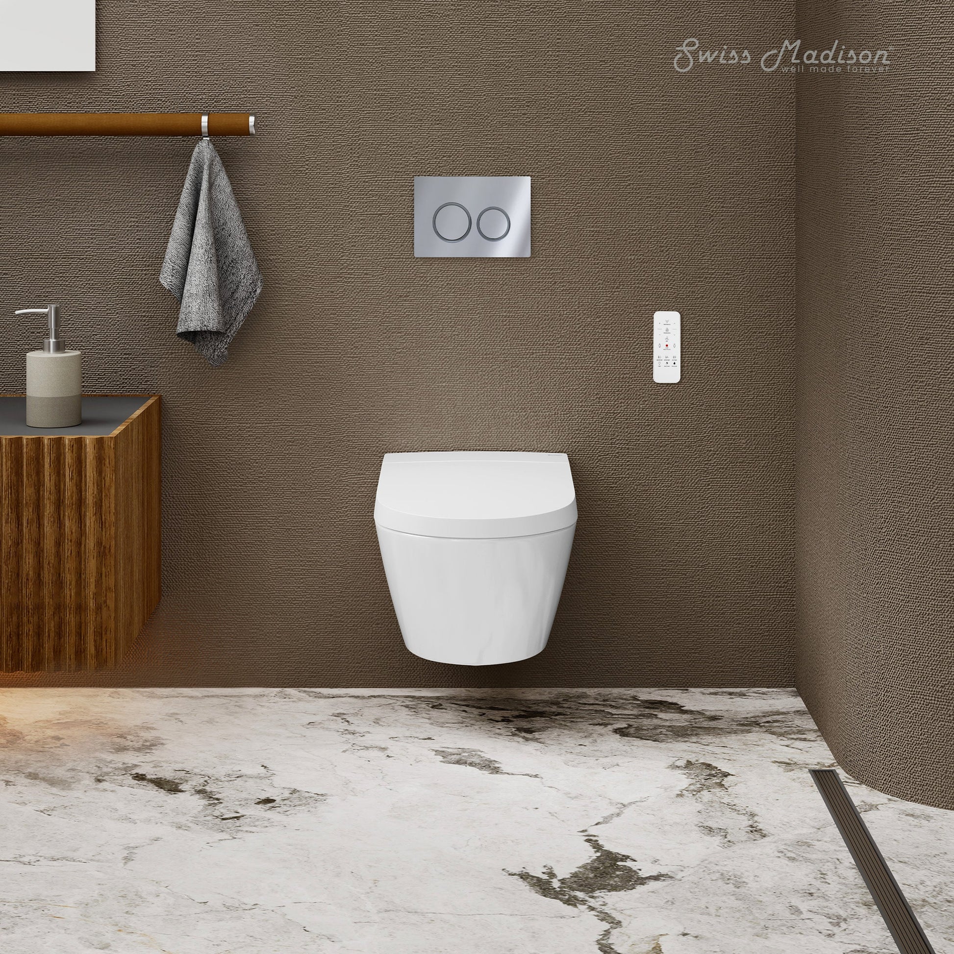 Glossy White / Circle