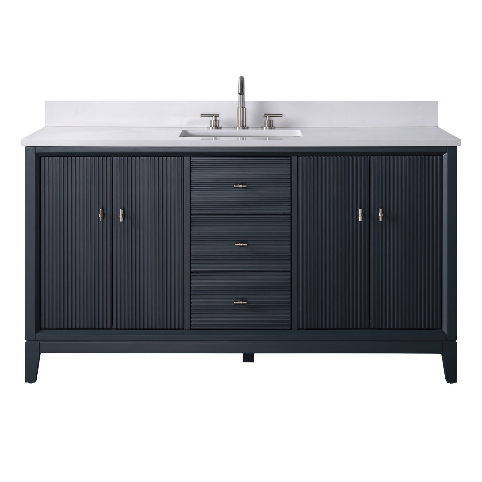 Linear Vintage Spruce Blue / Brushed Nickel