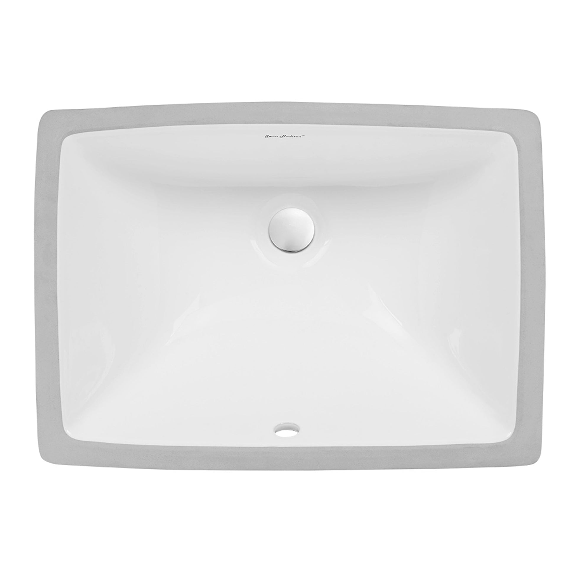Glossy White / Rectangle