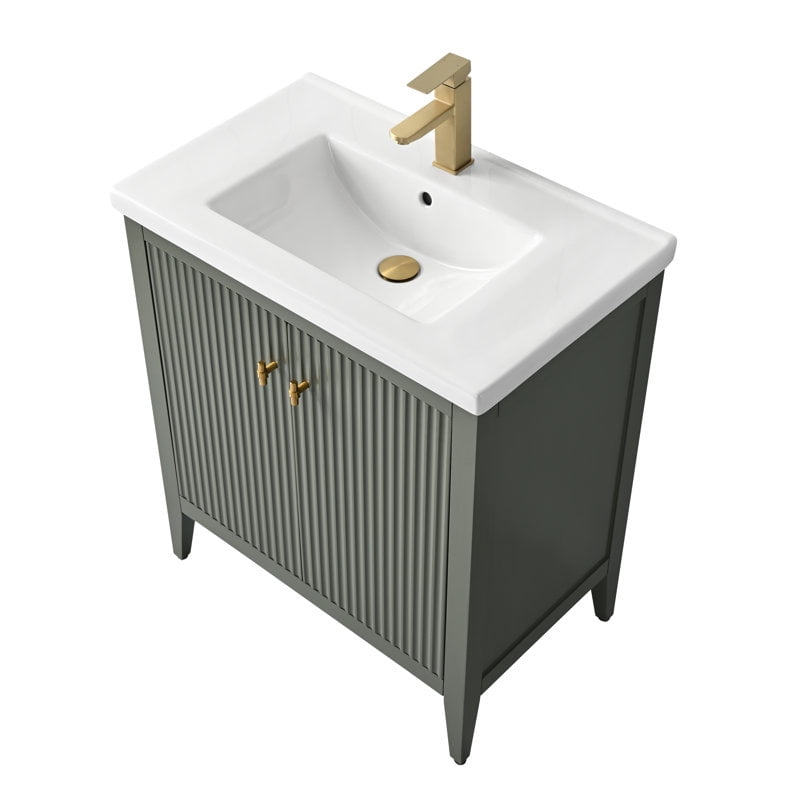 Vintage Green / Golden Brushed