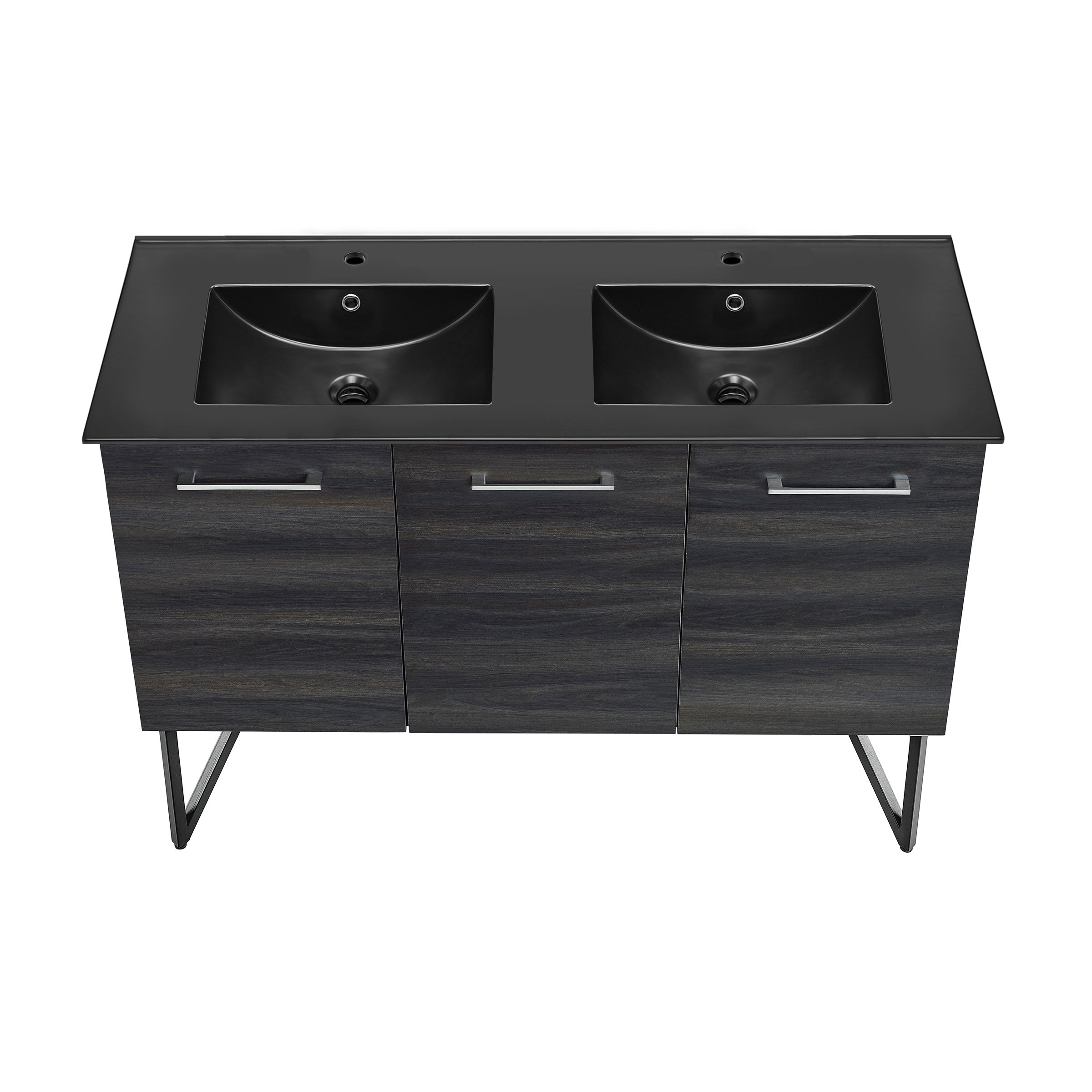 Black Walnut / Matte Black / 1-Hole