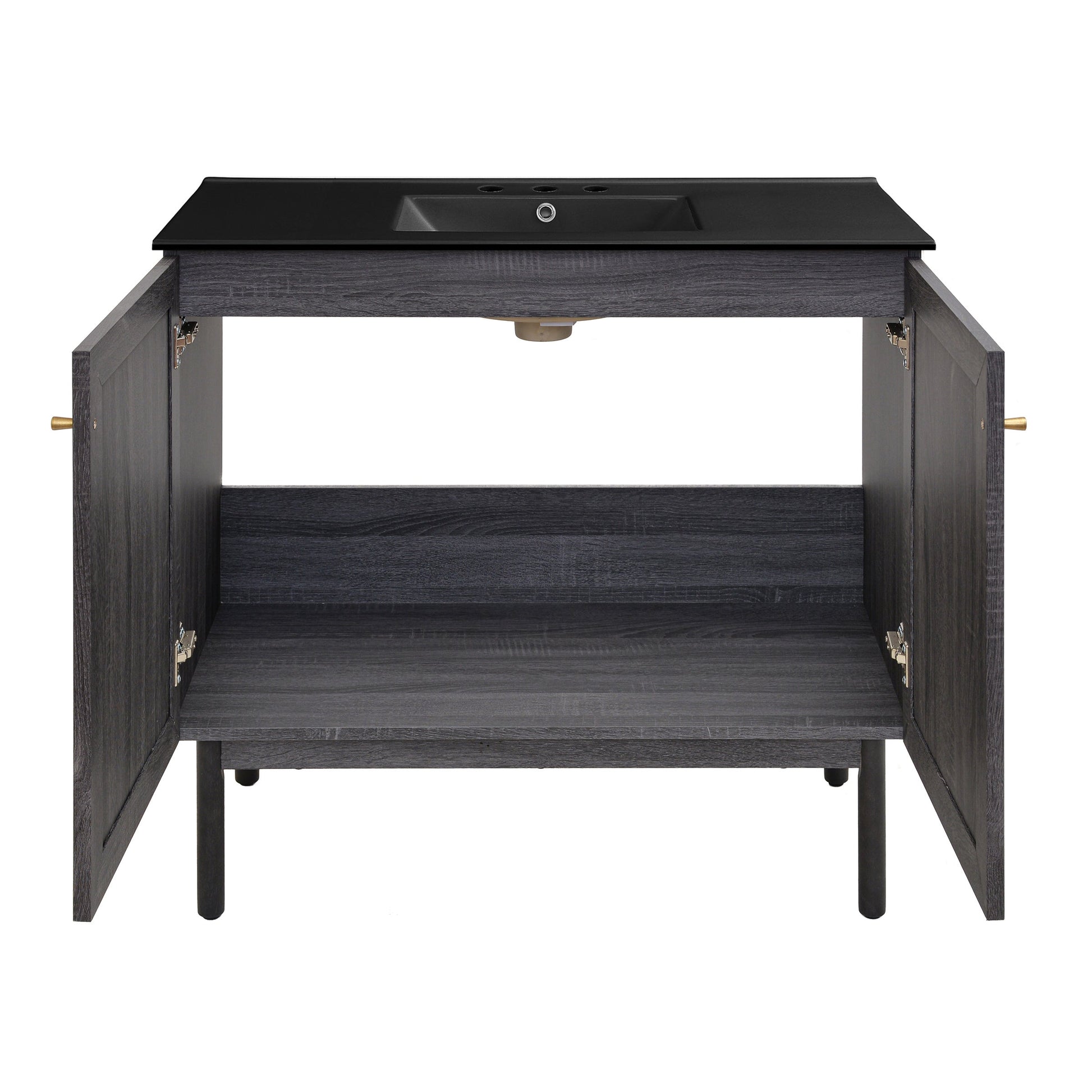 Black Oak / Black / 3-Hole