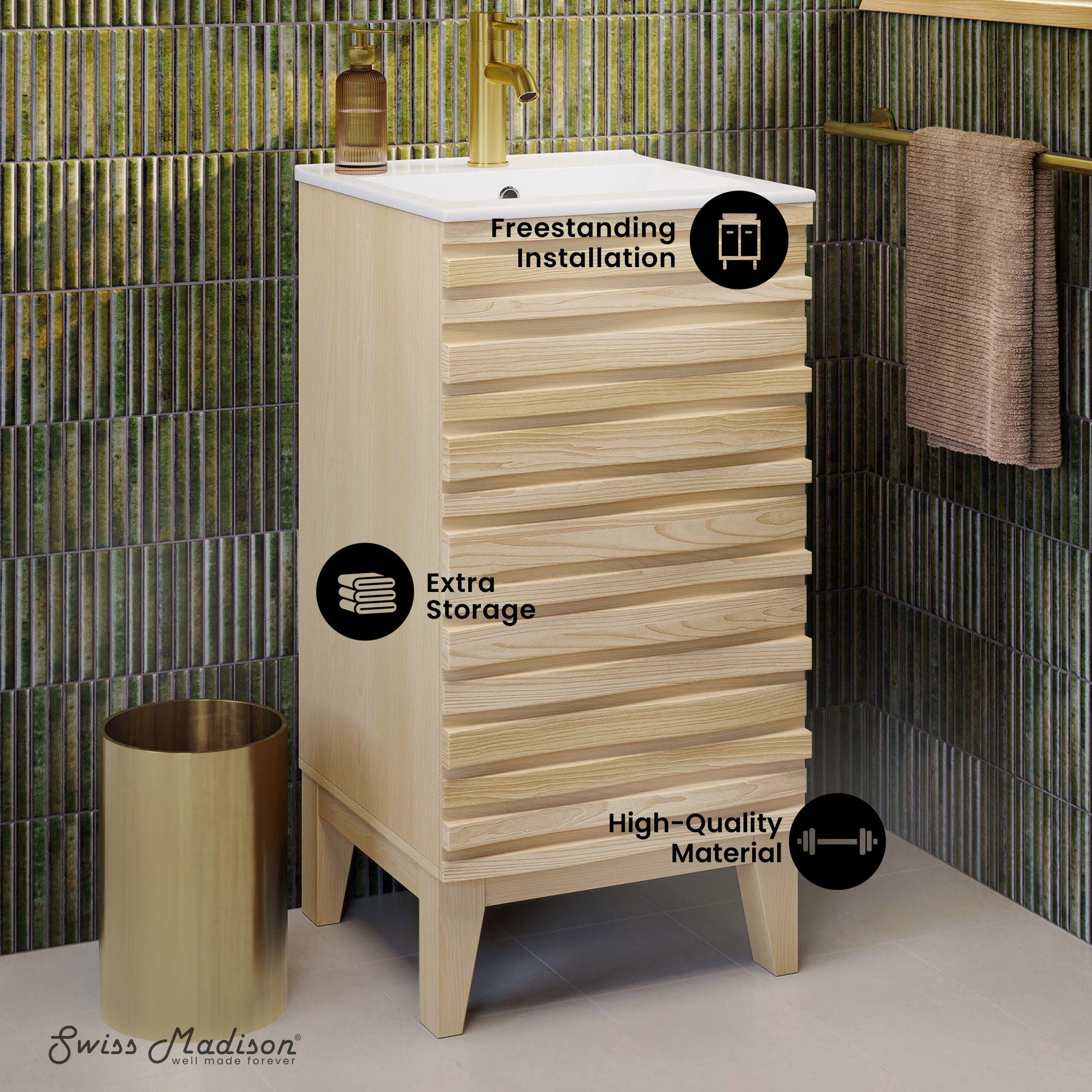 Natural Oak / White