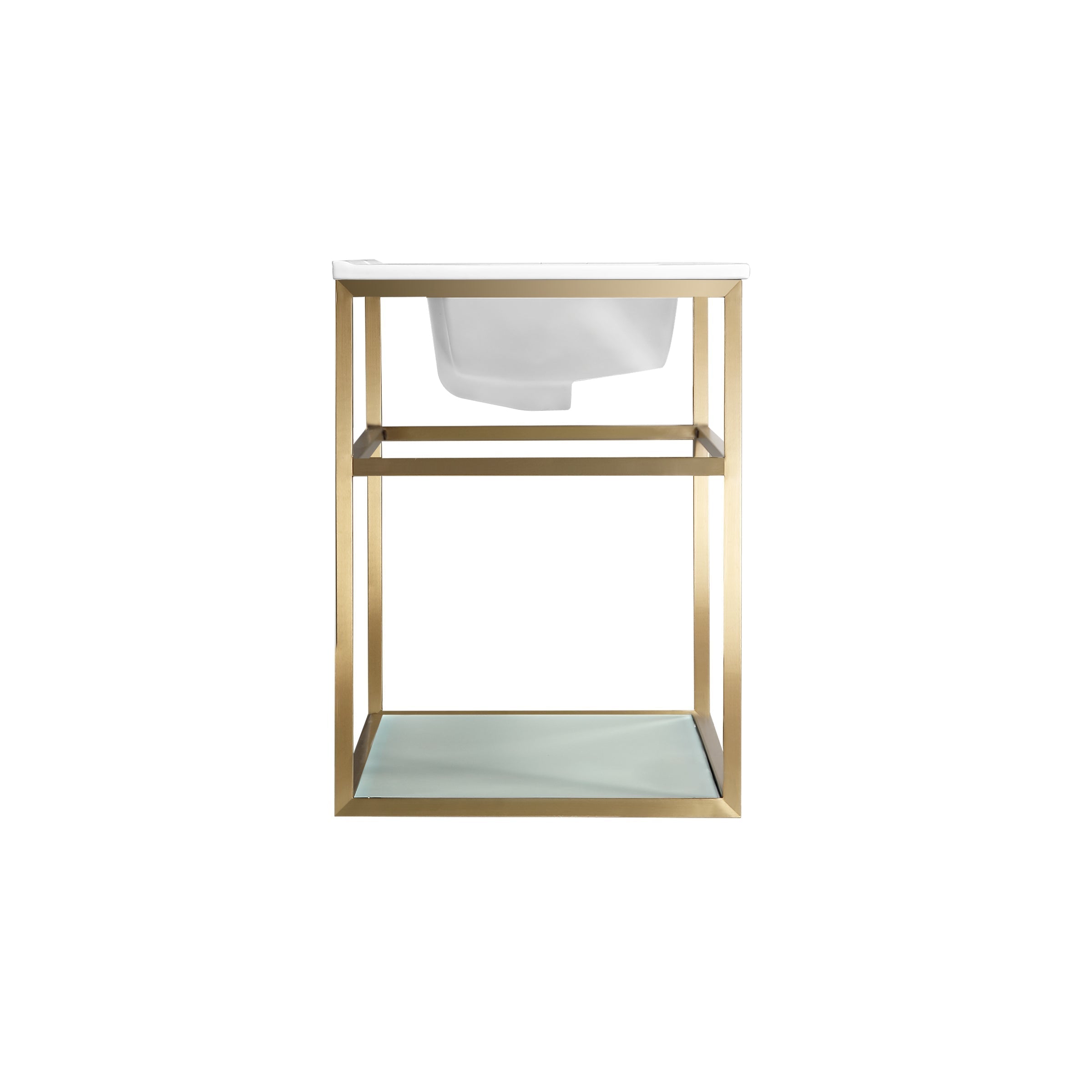Gold / White / 1-Hole