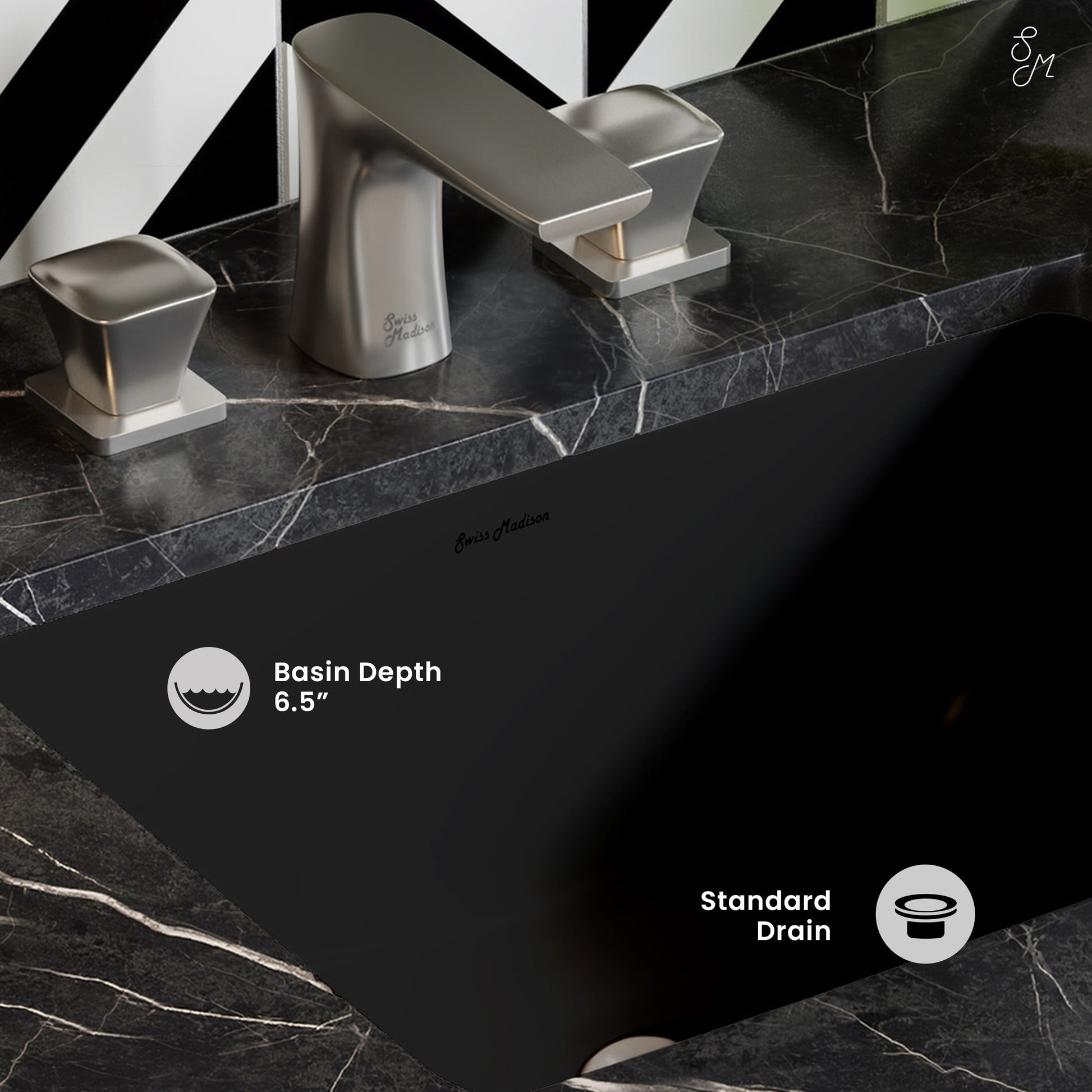 Matte Black / Rectangle