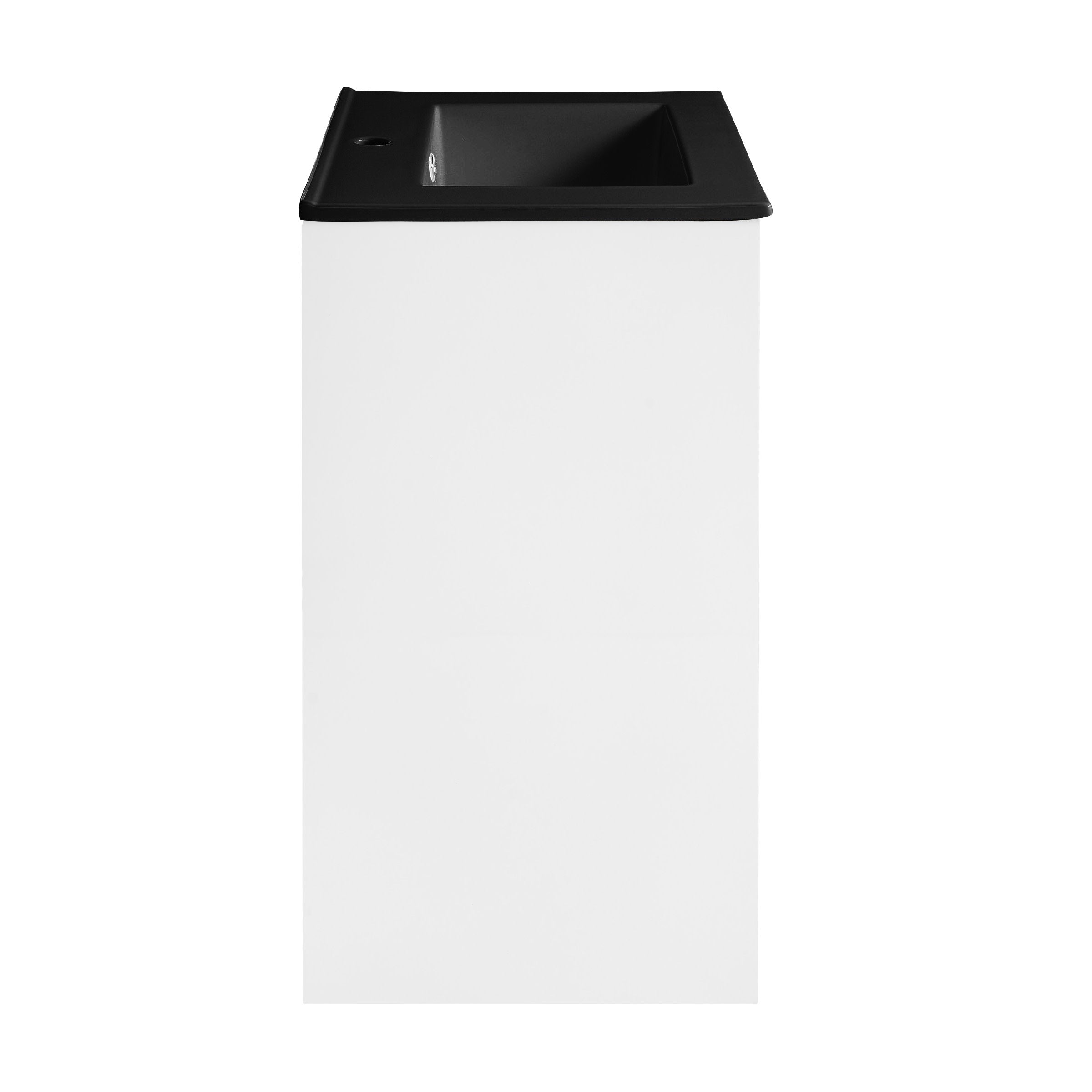 White / Matte Black / 1-Hole