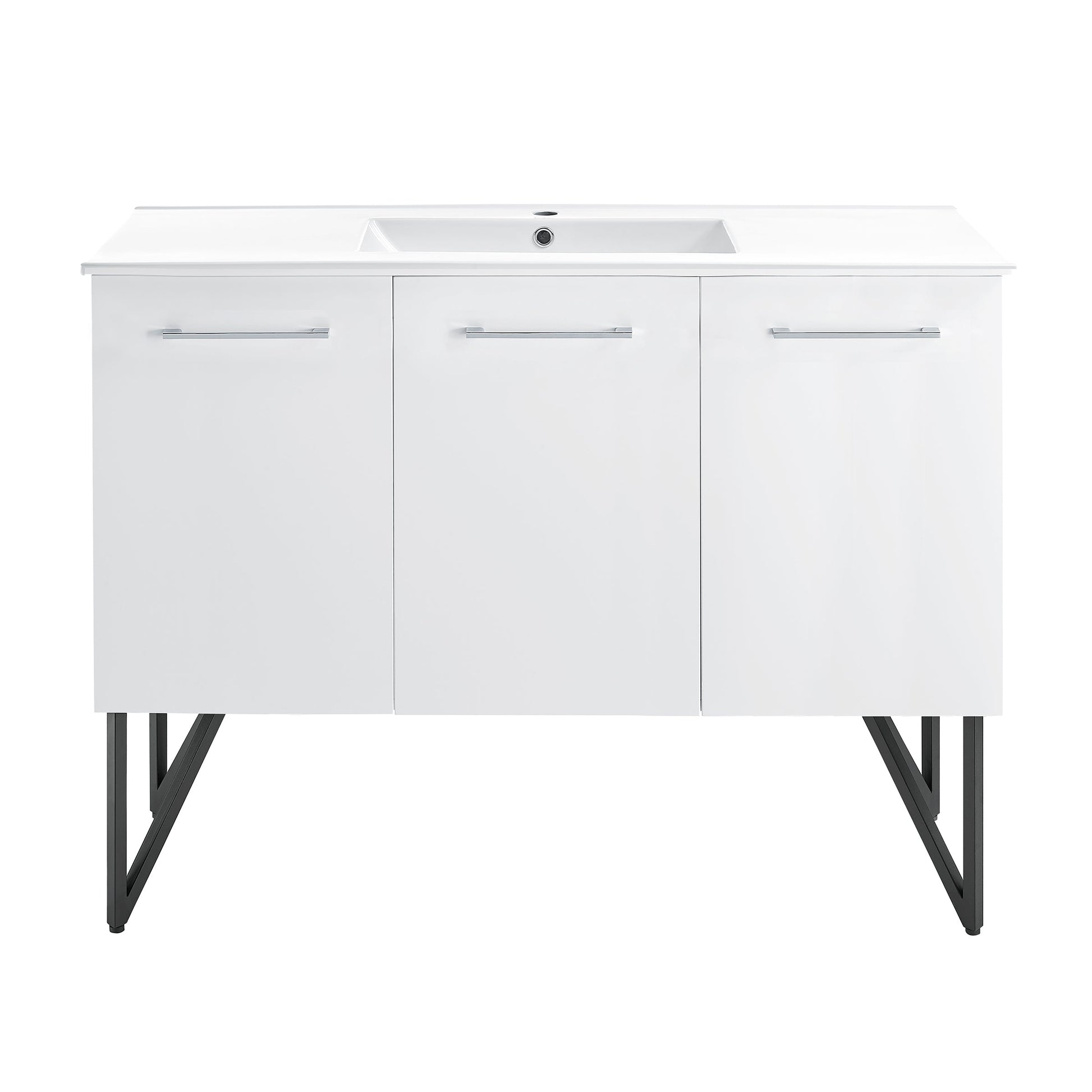 White / White / 1-Hole