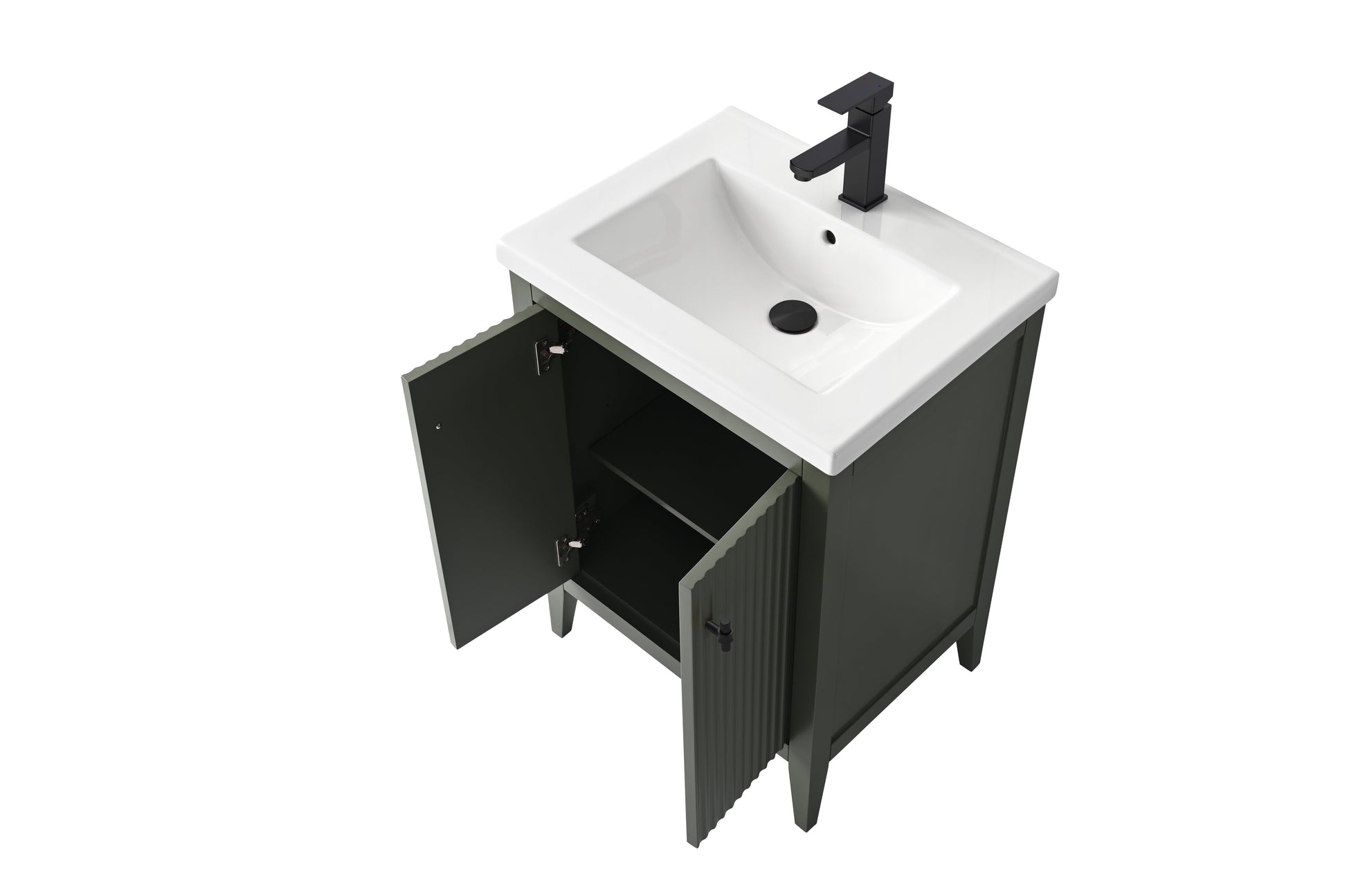 Linear Vintage Green / Matte Black