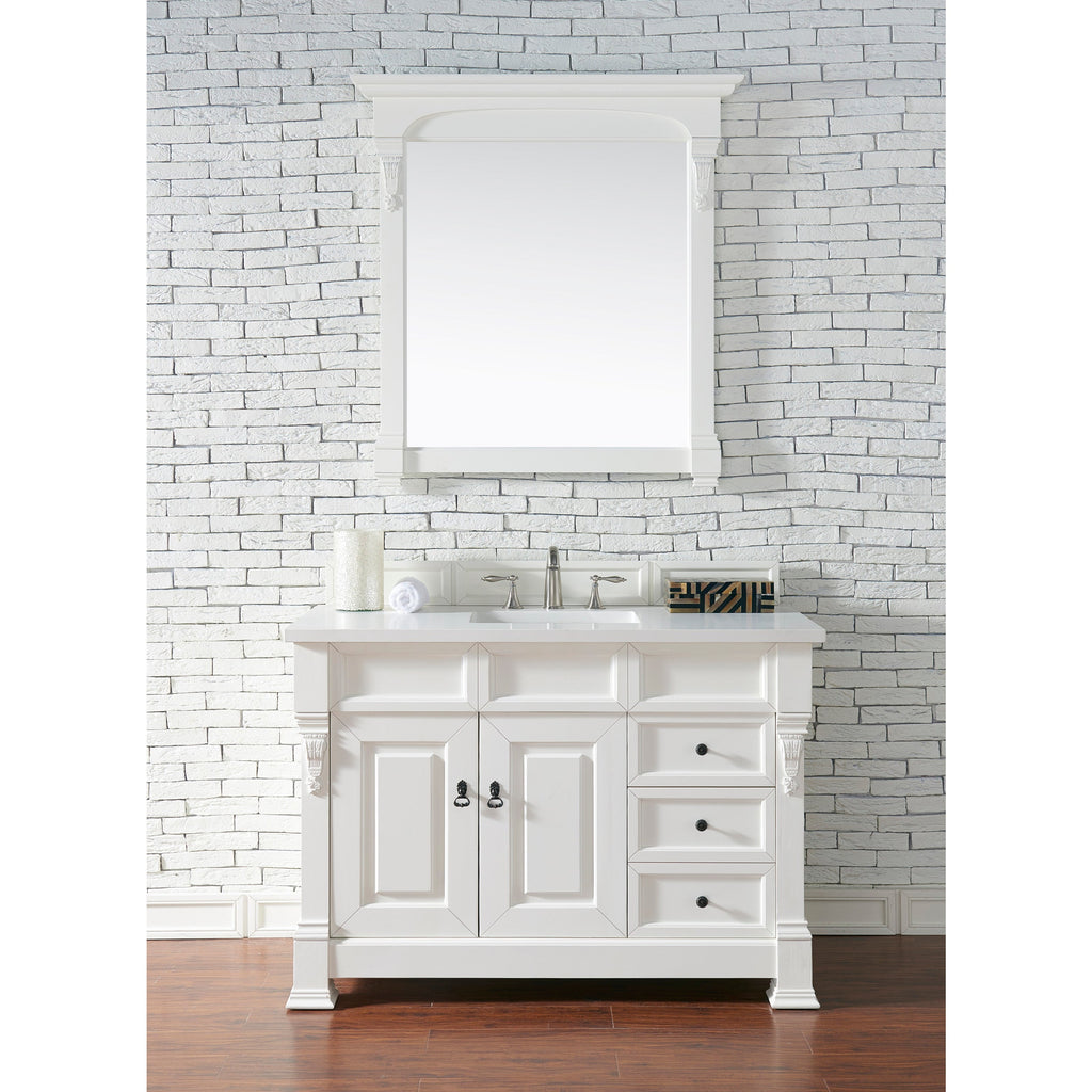 Bright White / White Zeus - 3 Faucet Holes