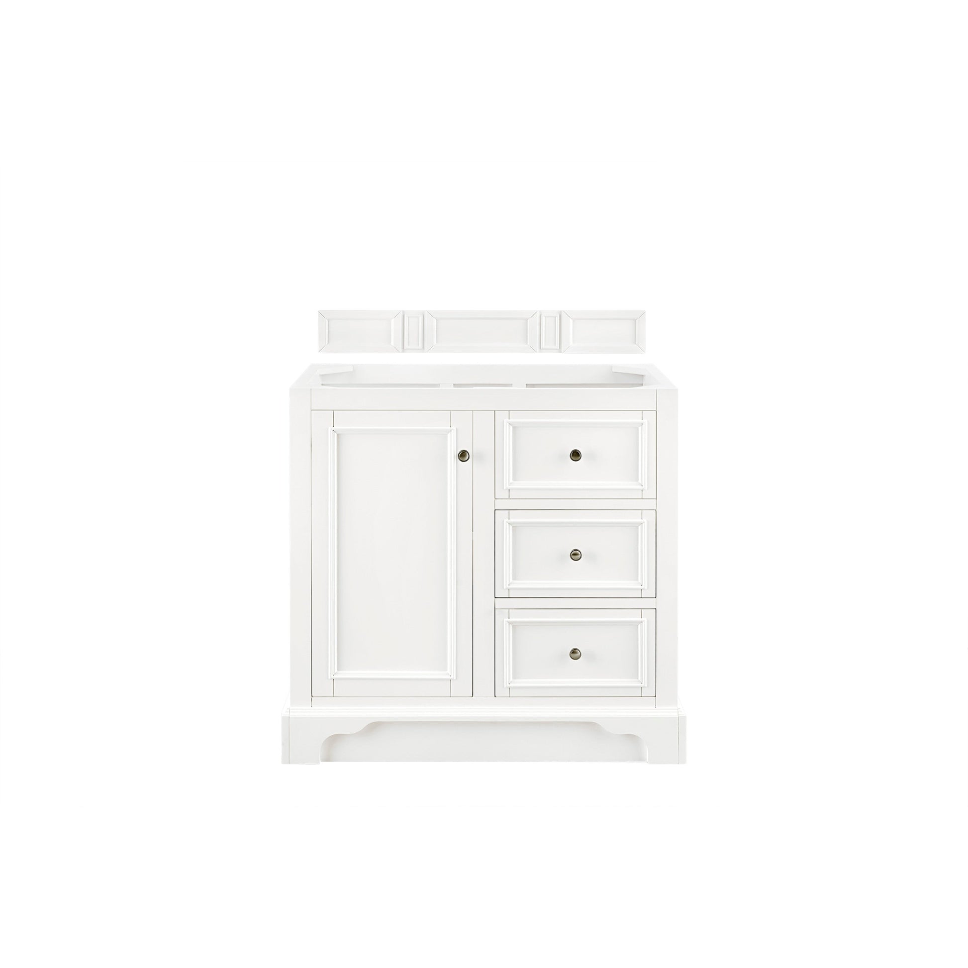 Bright White / No Countertop