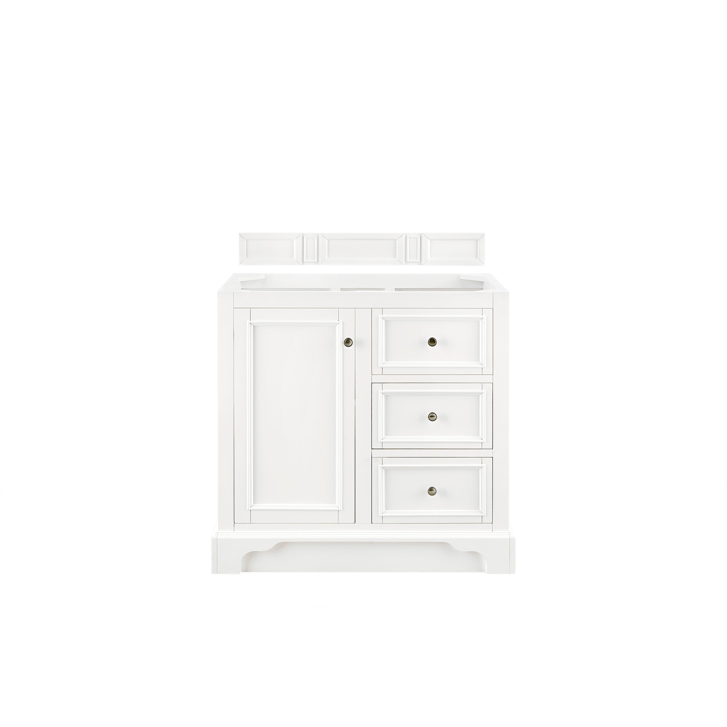 Bright White / No Countertop